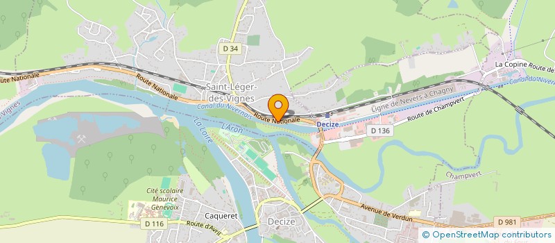 localisation de l'entreprise NICO à SAINT-LEGER-DES-VIGNES