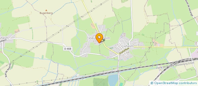 localisation de l'entreprise NICO  VIEUX-LIXHEIM