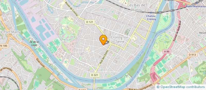 localisation de l'entreprise NICO  CROISSY-SUR-SEINE