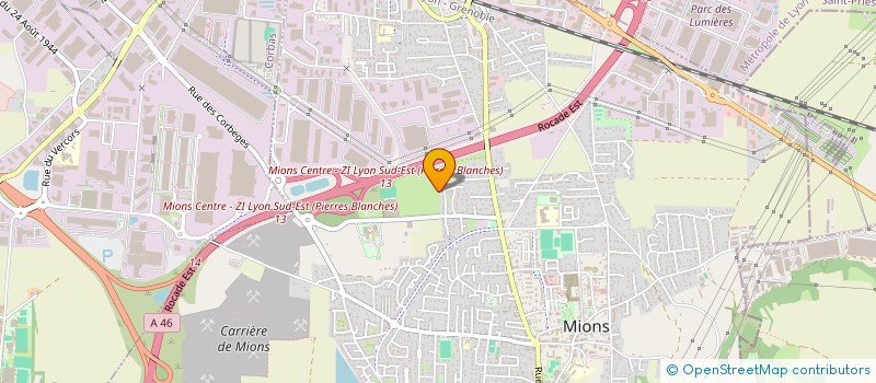 localisation de l'entreprise NICO  SAINT-PIERRE-DE-CHANDIEU