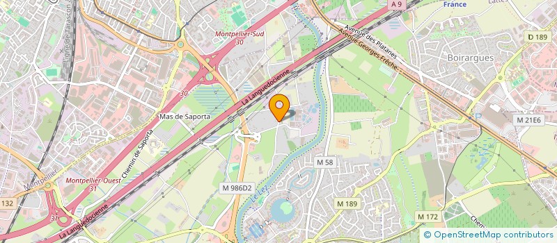 localisation de l'entreprise NICO AND CO à LATTES