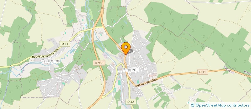 localisation de l'entreprise NICO BAT  SEPTEUIL