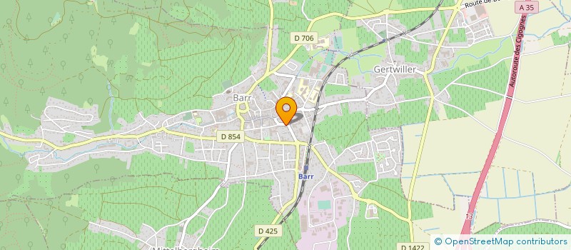 localisation de l'entreprise NICO ELECTRICITE  BARR