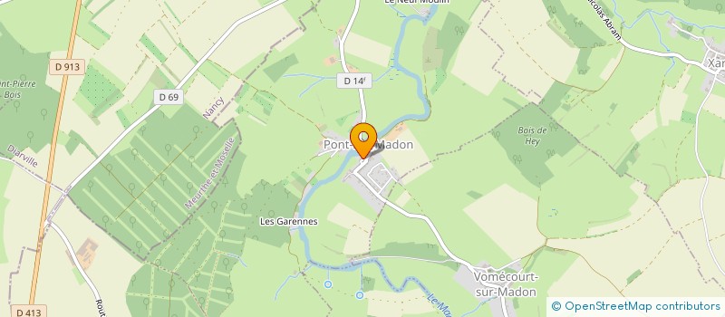 localisation de l'entreprise NICO IMMOB  PONT-SUR-MADON