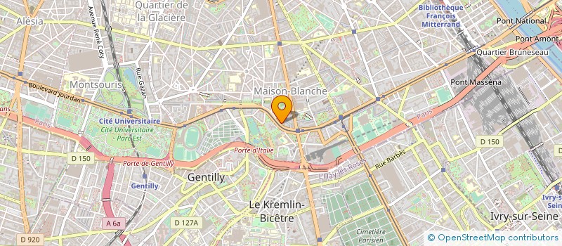 localisation de l'entreprise NICO INVEST  PARIS