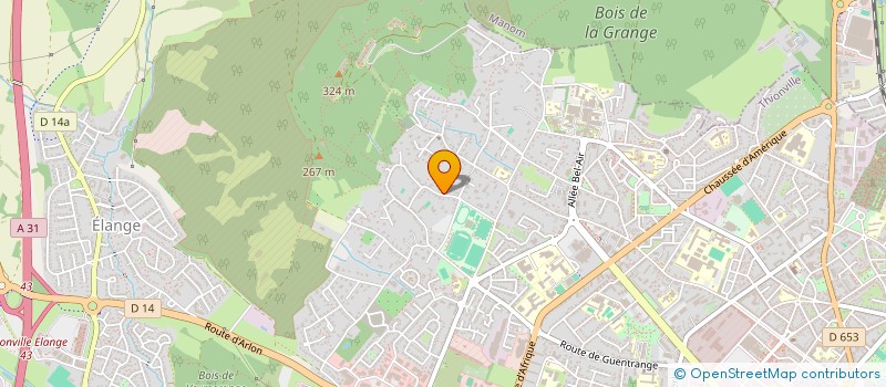 localisation de l'entreprise NICO INVEST à THIONVILLE