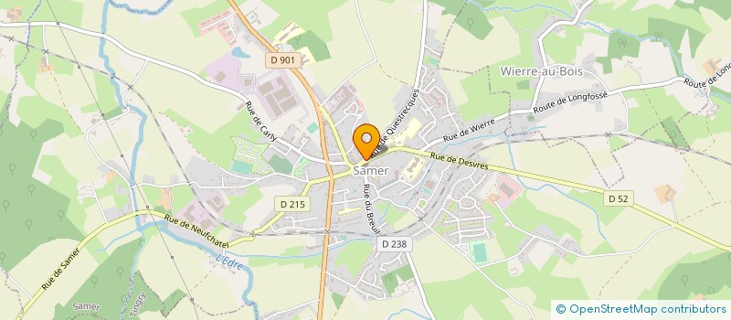 localisation de l'entreprise NICO ISOLATIONS à DOUDEAUVILLE