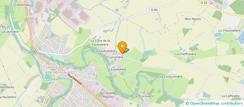 localisation de l'entreprise NICO L'AS  MONTAIGU-VENDEE