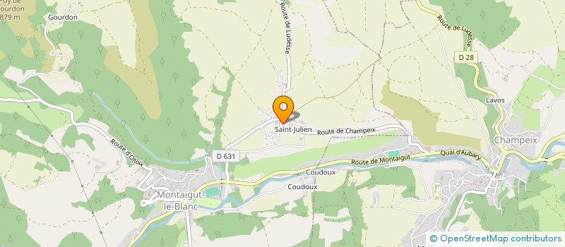 localisation de l'entreprise NICO MECA SERVICES à MONTAIGUT-LE-BLANC