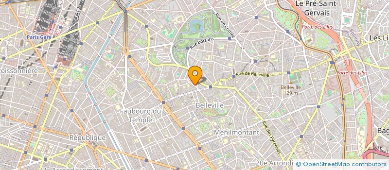 localisation de l'entreprise NICO MODE  PARIS