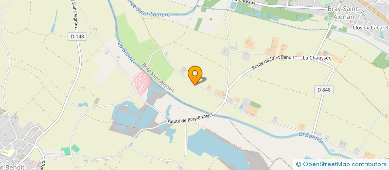 localisation de l'entreprise NICO-NRJ à BRAY-SAINT-AIGNAN