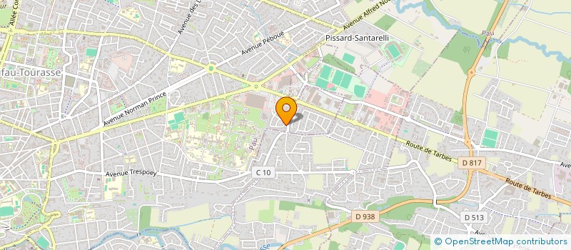 localisation de l'entreprise NICO P.I. à PAU