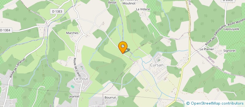 localisation de l'entreprise NICO PRESTO  LE POUT