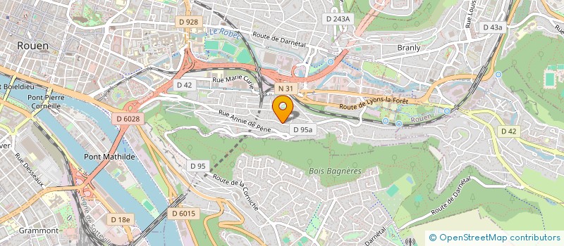 localisation de l'entreprise NICO PROD à DARNETAL