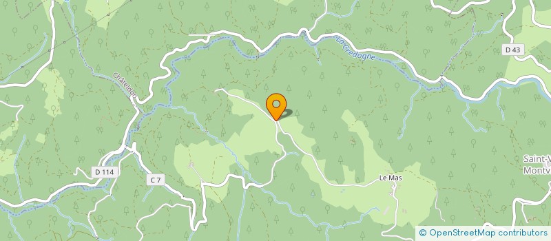 localisation de l'entreprise NICO RENOV'  SAINT-VICTOR-MONTVIANEIX