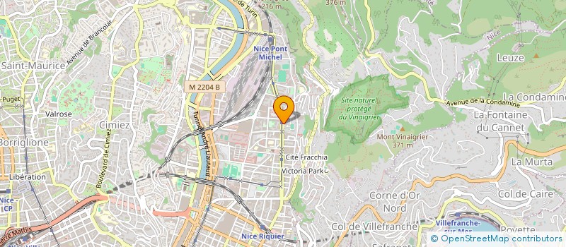 localisation de l'entreprise NICO RENOV AZUR à NICE