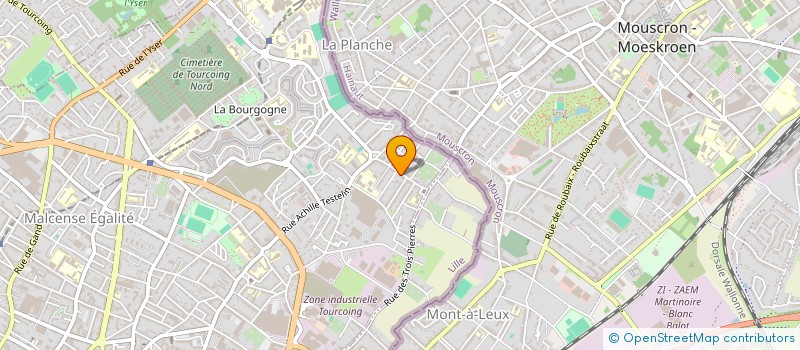 localisation de l'entreprise NICO'S PROJECTS  TOURCOING