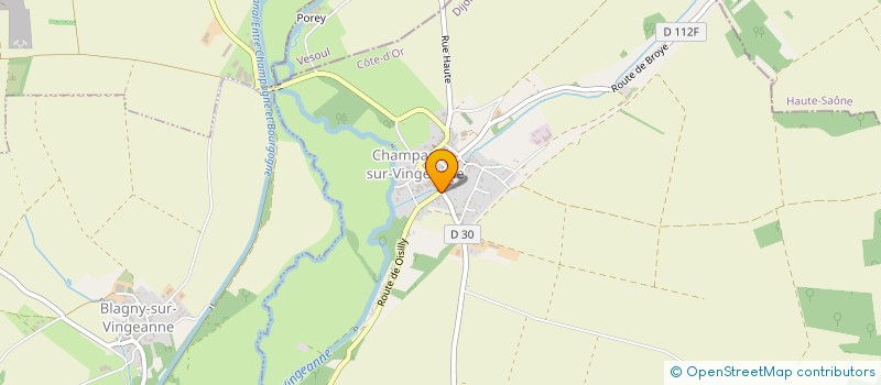 localisation de l'entreprise NICO SERVICES  CHAMPAGNE-SUR-VINGEANNE