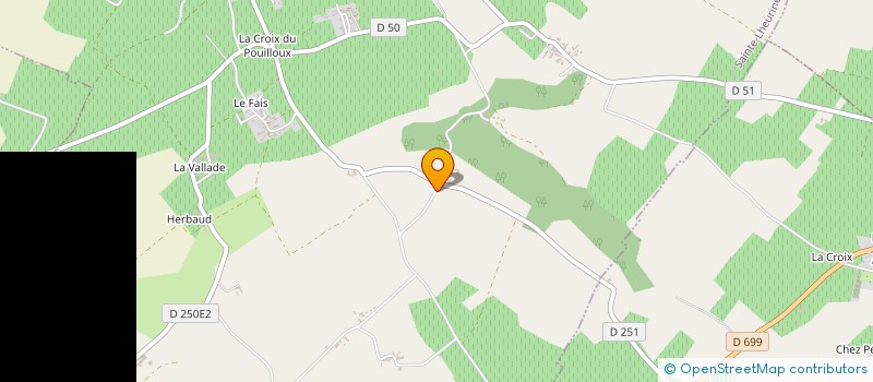 localisation de l'entreprise NICO TOITURE  SAINTE-LHEURINE