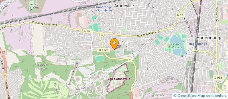 localisation de l'entreprise NICO TRAVAUX  AMNEVILLE