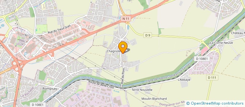 localisation de l'entreprise NICO TRAVAUX ET SOLUTIONS (N.T.S)  DOMPIERRE-SUR-MER