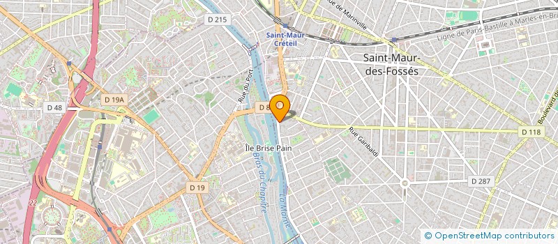 localisation de l'entreprise NICOBEN à SAINT-MAUR-DES-FOSSES