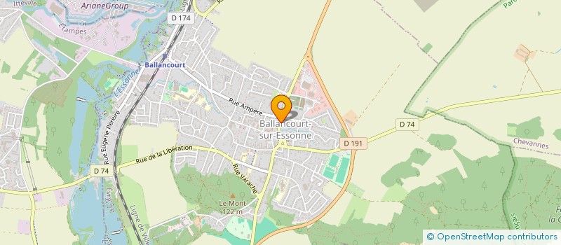 localisation de l'entreprise NICOBER à BALLANCOURT-SUR-ESSONNE