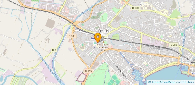localisation de l'entreprise NICOBETI à FREJUS