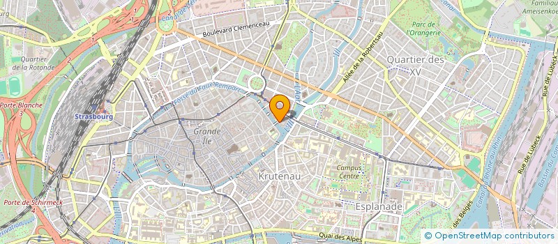 localisation de l'entreprise NICOCAM à STRASBOURG