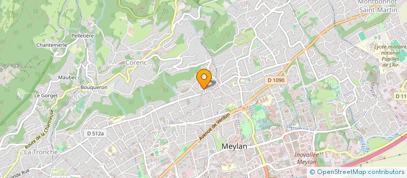 localisation de l'entreprise NICOCAROLIV  CORENC