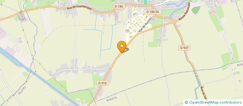 localisation de l'entreprise NICOCE  SAINT-VENANT