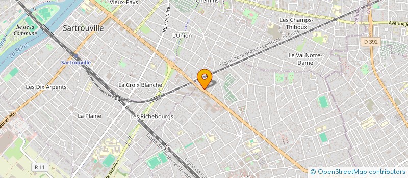 localisation de l'entreprise NICOCOSY  HOUILLES