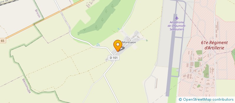 localisation de l'entreprise NICODAN à SEMOUTIERS-MONTSAON