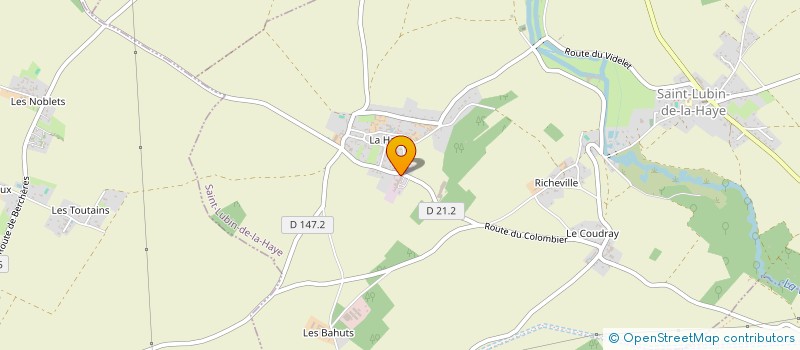 localisation de l'entreprise NICODEME à SAINT-LUBIN-DE-LA-HAYE
