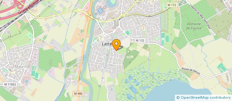 localisation de l'entreprise NICOFI à LATTES