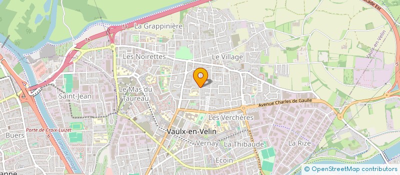 localisation de l'entreprise NICOFINANCE  VAULX-EN-VELIN