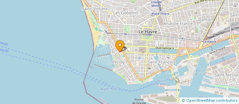 localisation de l'entreprise NICOGERO  LE HAVRE