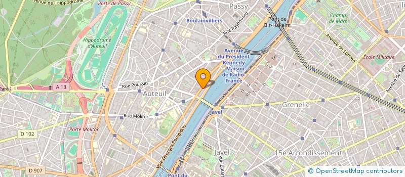 localisation de l'entreprise NICOGI à PARIS