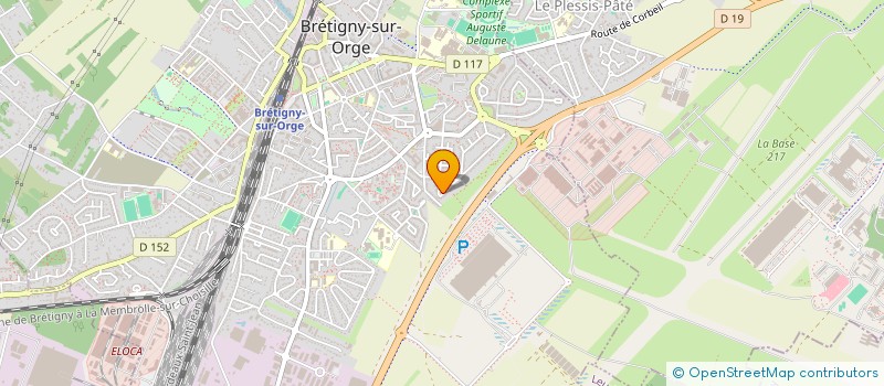 localisation de l'entreprise NICOHOME à BRETIGNY-SUR-ORGE