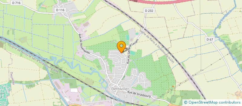 localisation de l'entreprise NICOJUL  DETTWILLER