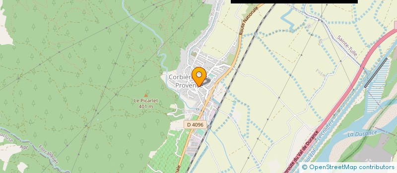 localisation de l'entreprise NICOL à CORBIERES-EN-PROVENCE