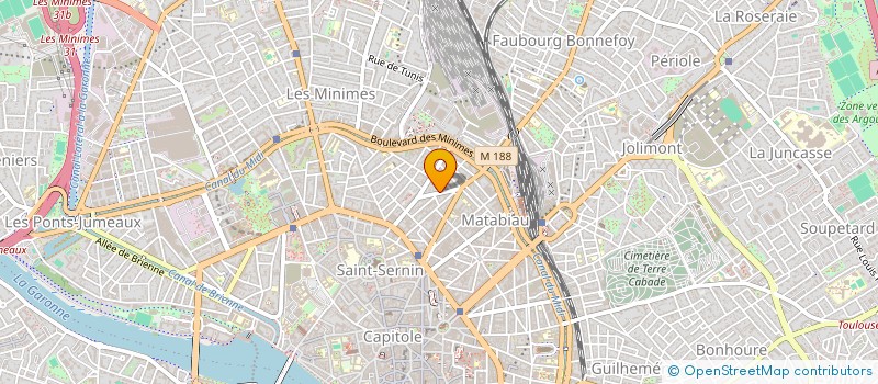 localisation de l'entreprise NICOL à TOULOUSE