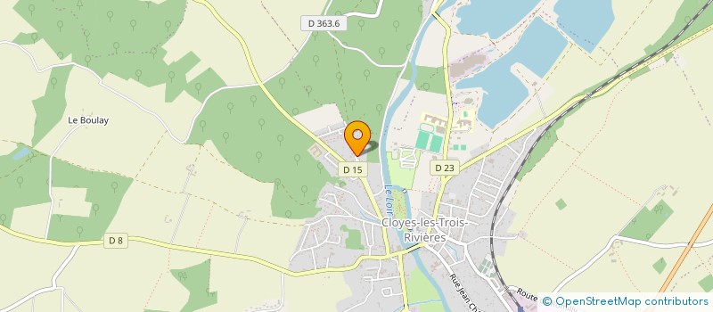 localisation de l'entreprise NICOL à CLOYES-LES-TROIS-RIVIERES