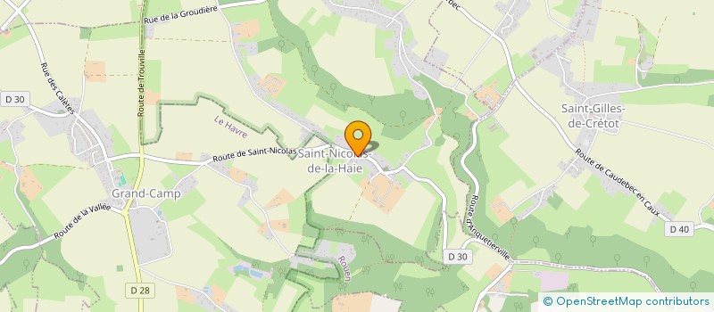 localisation de l'entreprise NICOL'ANIMATIONS  SAINT-NICOLAS-DE-LA-HAIE