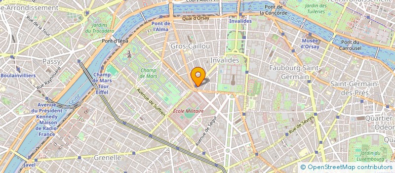 localisation de l'entreprise NICOL-ROBALO  PARIS