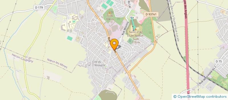 localisation de l'entreprise NICOLA  NUX-LES-MINES