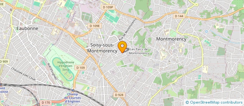 localisation de l'entreprise NICOLA DECOR  SOISY-SOUS-MONTMORENCY