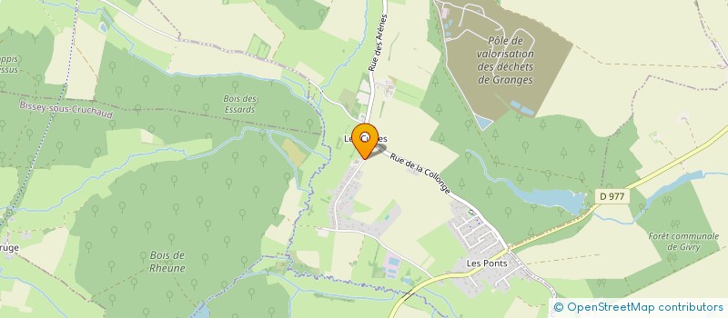 localisation de l'entreprise NICOLA PEINTURE  GRANGES