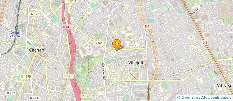 localisation de l'entreprise NICOLA S GARAGE  VILLEJUIF