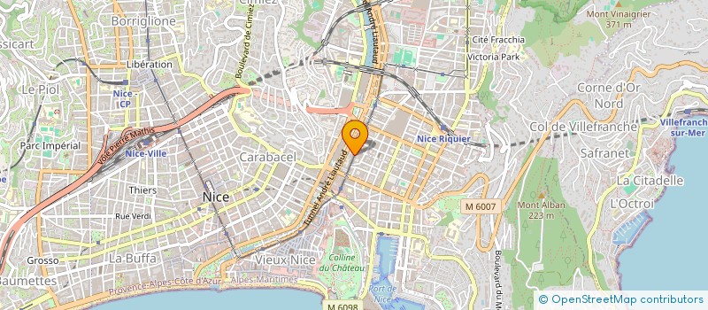 localisation de l'entreprise NICOLAI LOUISE ET CIRIO GEORGE à NICE